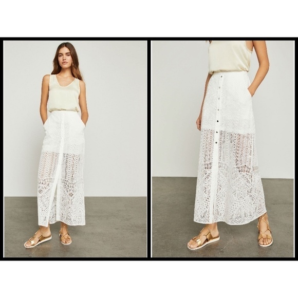 BCBGMaxAzria Dresses & Skirts - 💕BCBGMAXAZRIA💕 Harper Lace Maxi Skirt 8 NWT